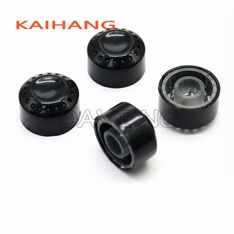 5pcs plastic light transmission knob Potentiometer Encoder Knob dots Light guide knob cap  Flower Shaped Inner Hole 6mm