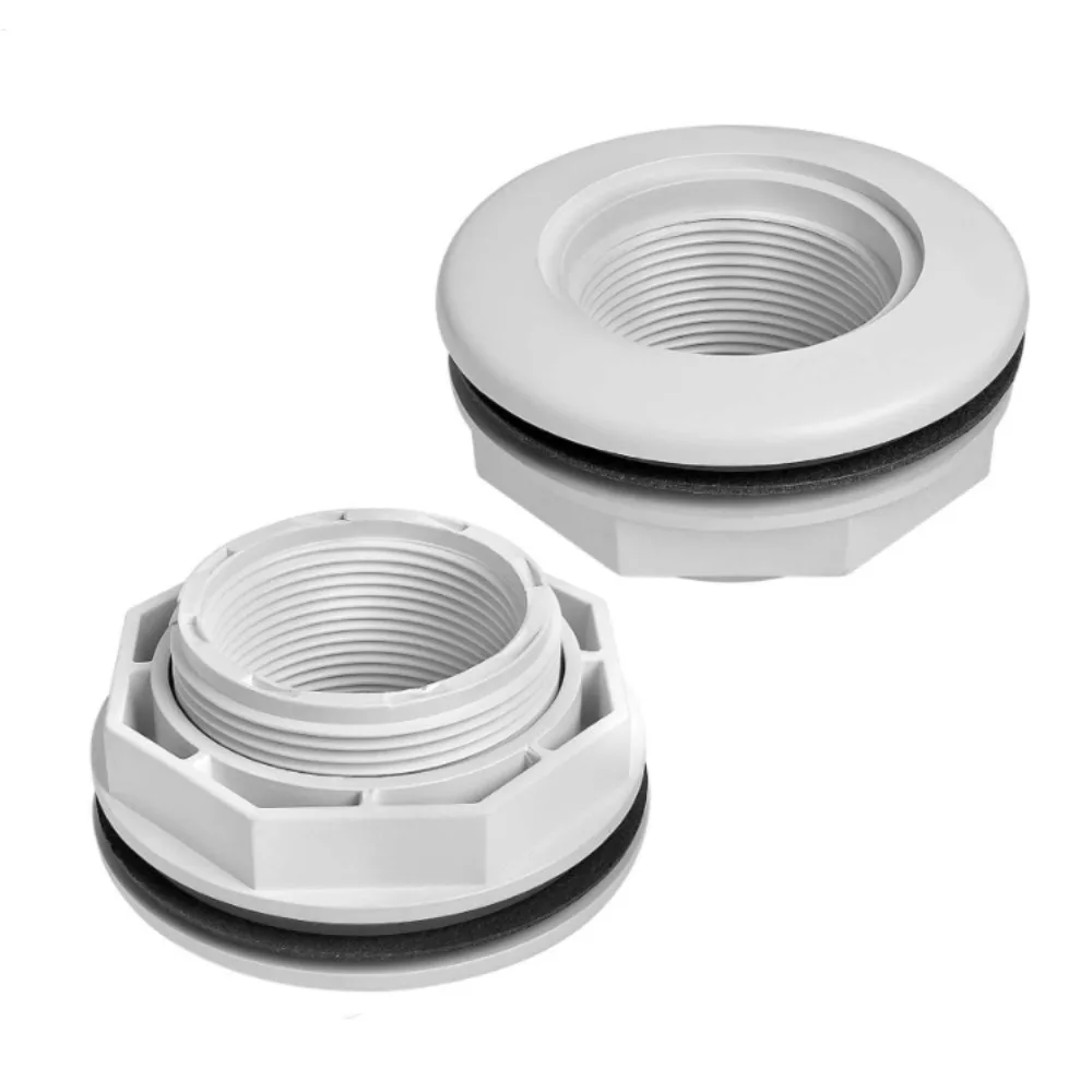 

2 шт. SP1023 Возвратный фитинг с контргайкой и прокладкой спереди 1 1/2 дюйма FIP-резьба Аксессуар для возвращения входа в бассейн