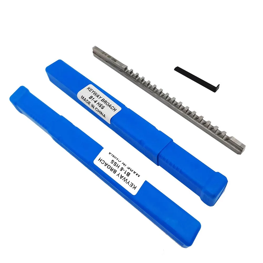 4mm 5mm B1 유형 푸시 유형 Keyway 브로치 HSS Keyway Tools for CNC 공작 기계