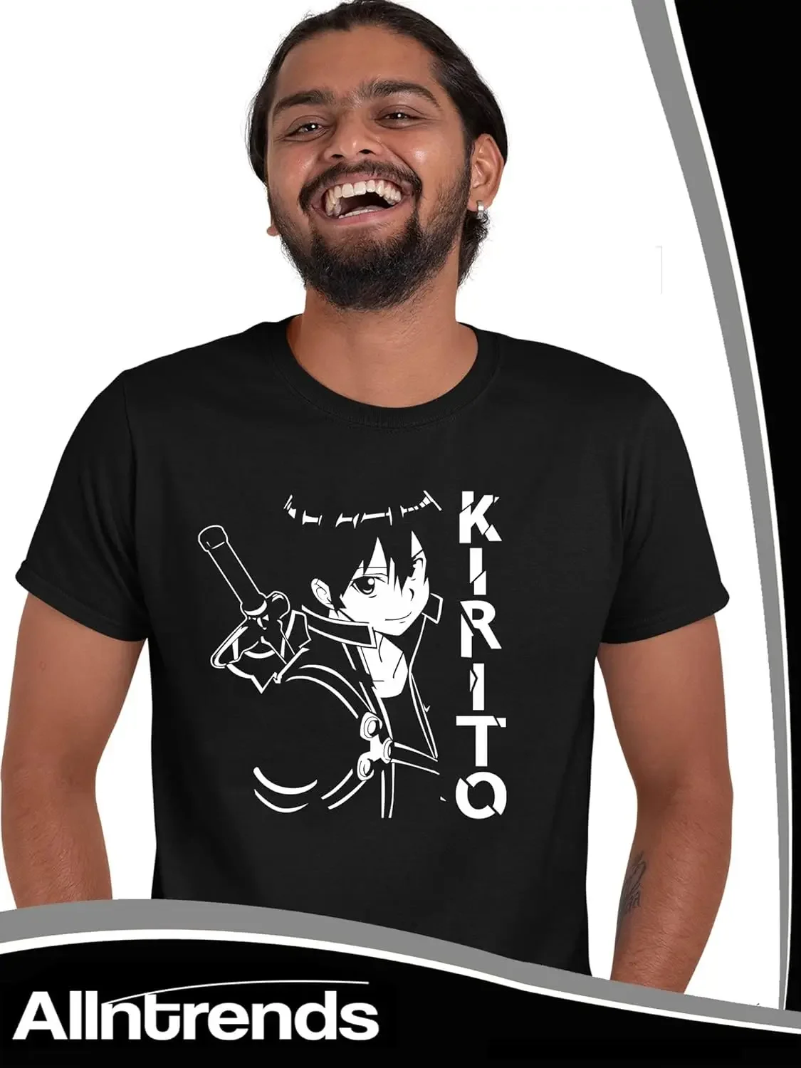 Kirito Shirt Anime Manga Graphic Men's T-Shirt