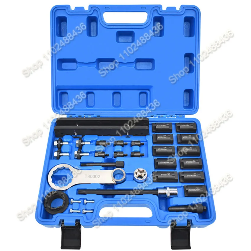 EA839 Engine Camshaft Locking Timing Tool Kit Camshaft Adjuster for VW Audi Porsche 3.0T 2.9T Hybrid Version CXT 33pcs/35pcs