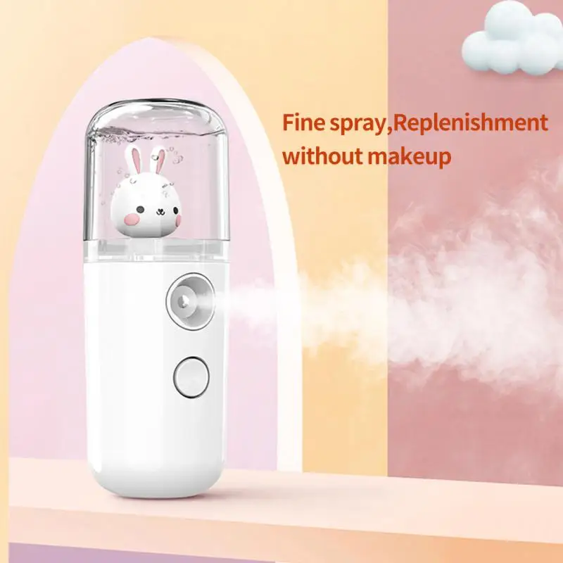 USB Rechargeable Mist Sprayer Mini Creative Nano Face Spray Facial Body Steamer Moisturizing Skin Care Humidifier Instruments