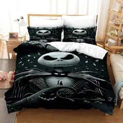 Cartoon Cute Jack And Sally Bedding Sets Children Baby Boys Girls Adult Duvet Cover set Pillowcase Comforter Cover
