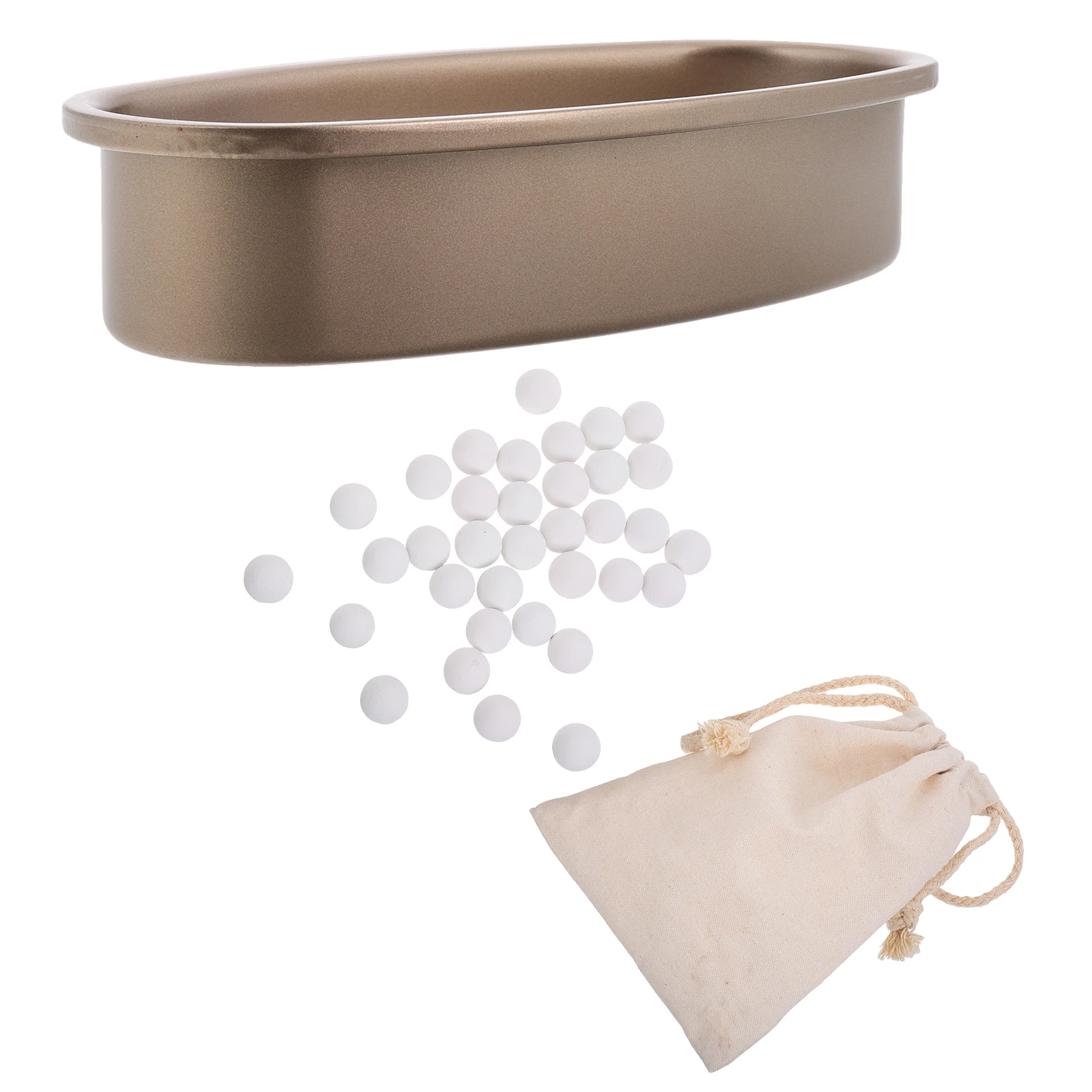 

Baking Oven Stone Ceramic Pie Weights Beads Bread Pizza Stoneware Reusable Heat Distribution Moisture Absorption High