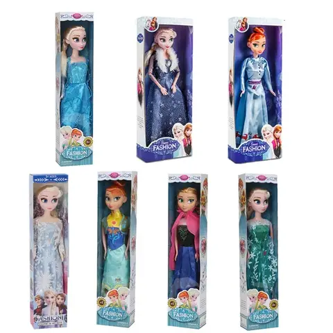 Disney Frost 2 Elsa Anna Figur Prinsessa Dockleksaker Snödrottning Pojkar Flickor Leksaker Elsa Dockor Kläder till Dockor 12 best sales Elsa-docka - №9