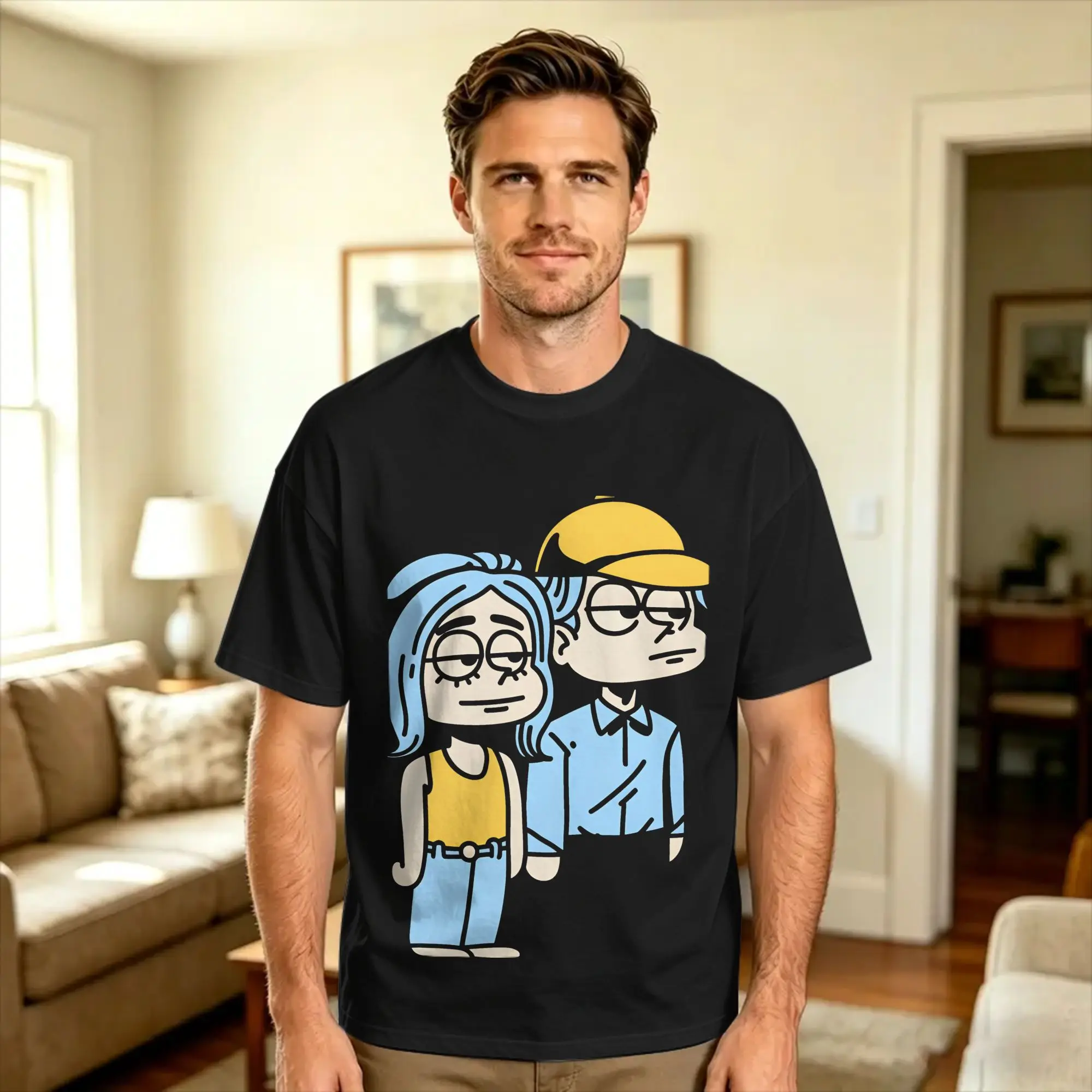 Bncmap Connor Wood T Shirt Summer  Streetwear T Shirts 100% Cotton Hip Hop Tshirt For Couple Casual Clothing