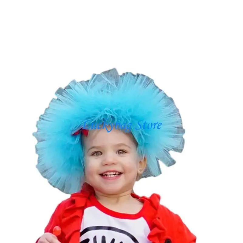 

X7XE Children Day Mardi Gras Hair Hoop Toddler Unisex Christmas Headband for Amusement Park Children Hair Accessories