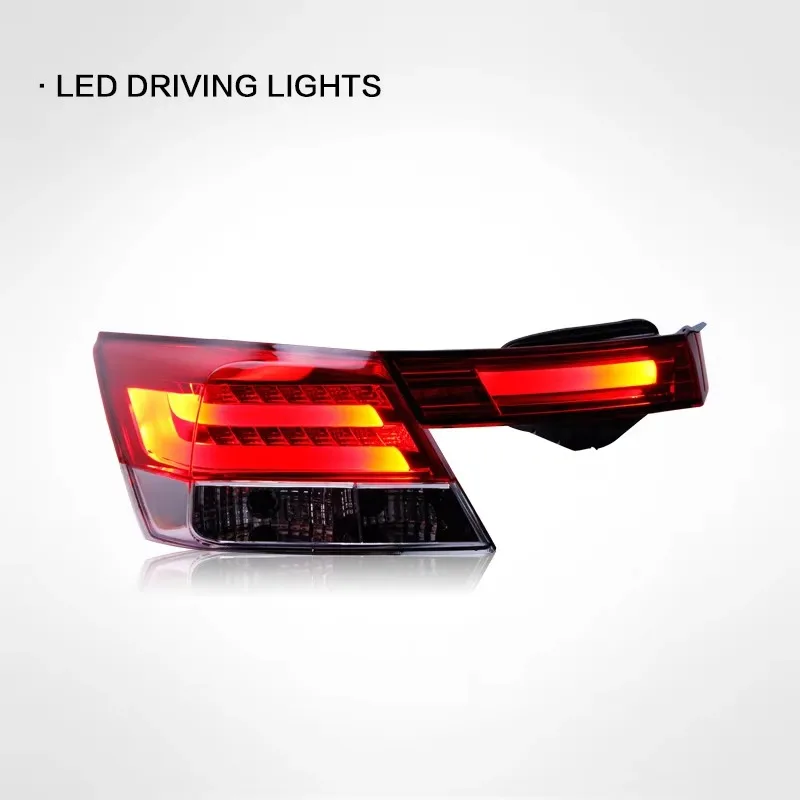 Car Taillight Assembly Fit 8th 2008 to 2013 LED Driving Lights Brake Light Turn Lights P8050 284W0036232