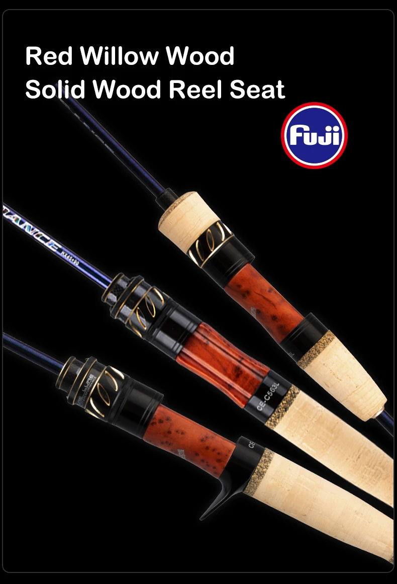 PURELURE CREEK DANCE Forellenrute BFS Fishing Casting UL Spinning Light Travel Rod Stream Ejection Rod Fuji Alconite Ring Barsch – Detail 27