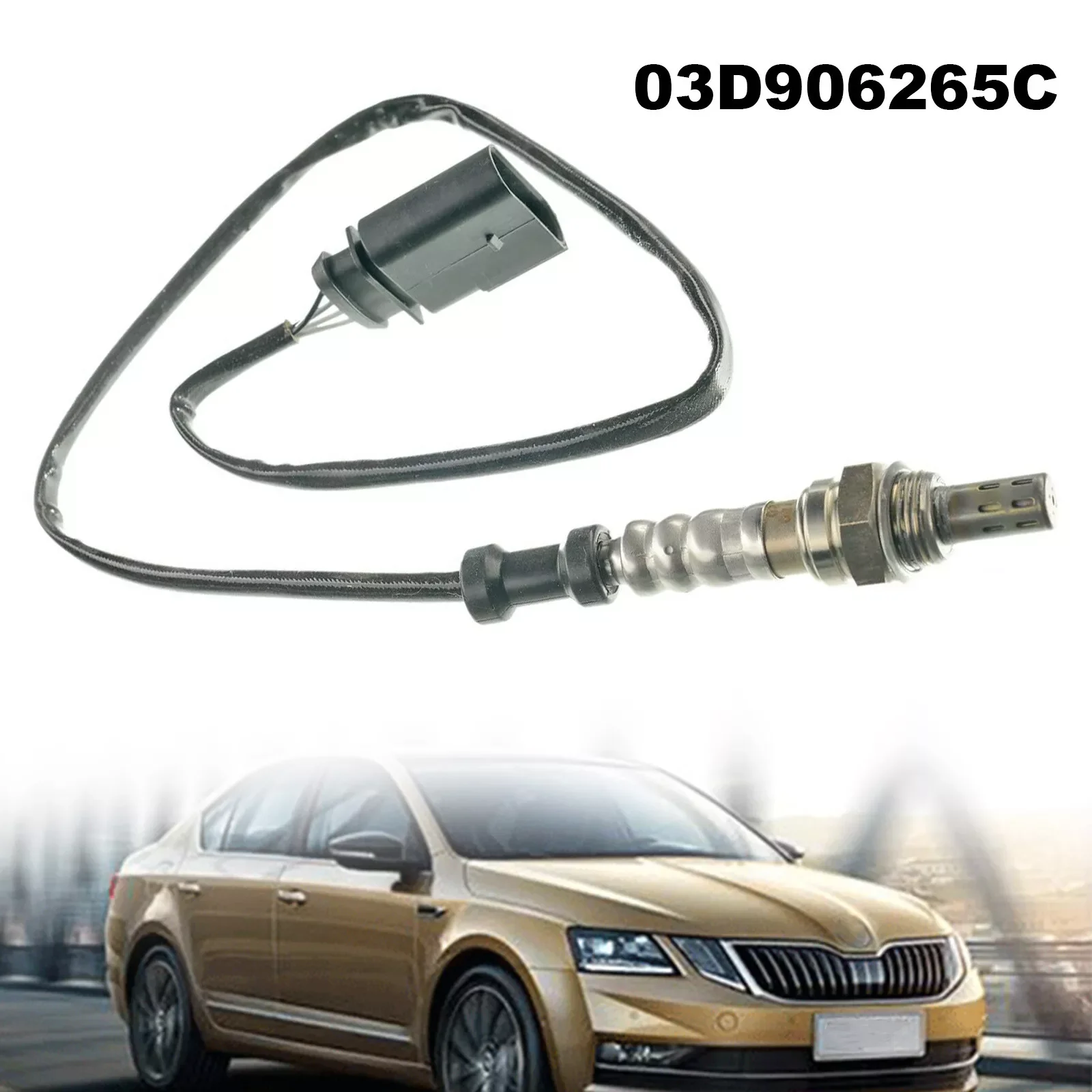 1pc Car Front Lambda Oxygen Sensor For VW Polo Fox Seat Ibiza Skoda Fabia 1.2 AP OEM03D906265C Car Accessories