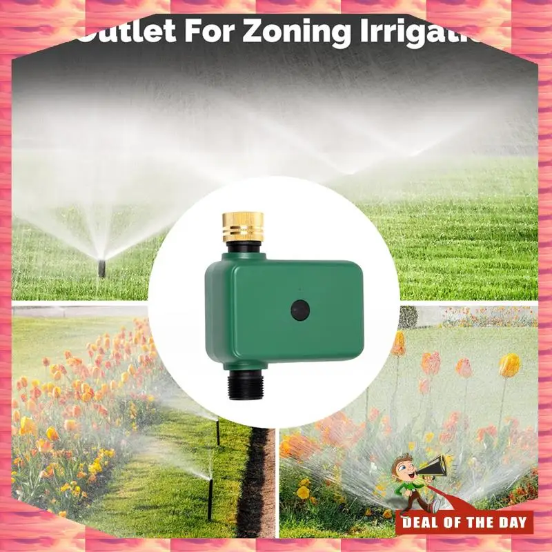 Consegna in 24 ore Tuya Smart Bluetooth Valvola timer acqua a 1 uscita Sprinkler Ritardo pioggia Rondella filtro controller programmabile automatico