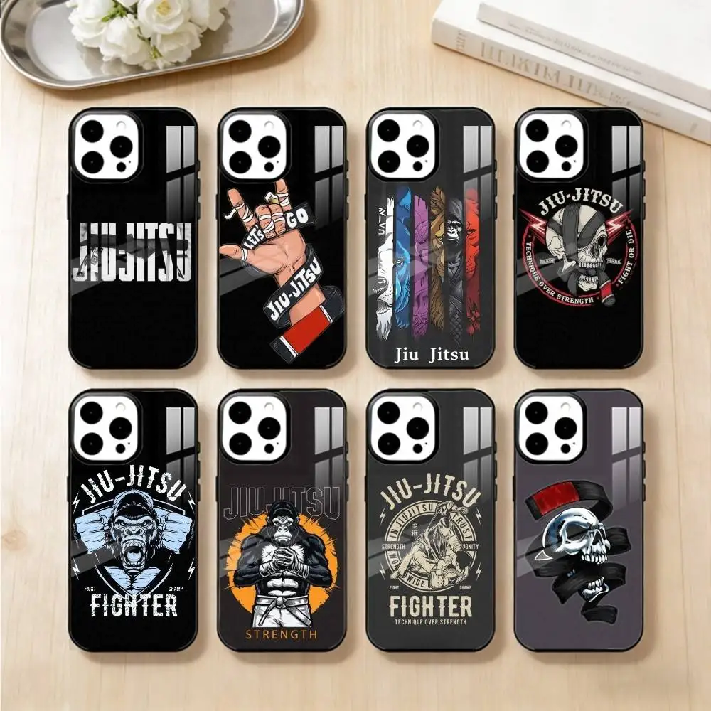 

BJJ Brazilian Jiu Jitsu Phone Case For iPhone17,16,15,14,13 Plus,Pro Max Magnetic For Magsafe Wireless Charging