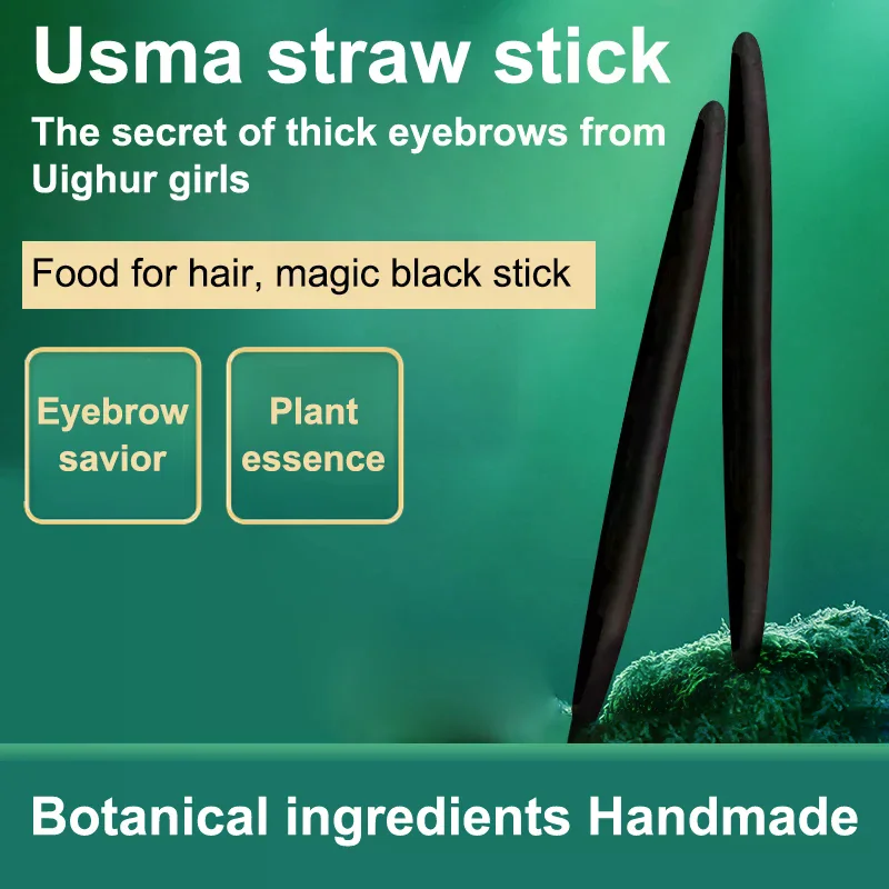 Usman عشب قلم الحواجب تكثيف الحواجب قلم الحواجب العضوي نشط نمو الشعر يمنع فقدان حل الحواجب المتناثرة #1