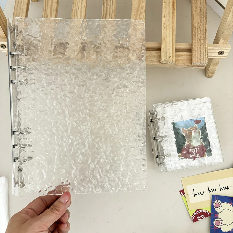 Sharkbang A5/Mini Crystal Binder Kartenbuch, 20 Stück doppelseitige Nachfüllbeutel, Loseblatt-Fotoalbum mit festem Einband, Postkarten-Organizer – Detail 13