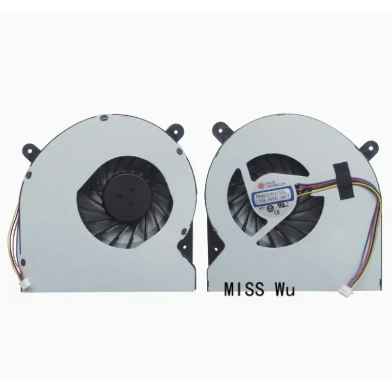 New CPU GPU Cooler Fan For ASUS G750 G750J G750JH G750JW G750JM G750JS G750JZ Laptop Cooling Fan 5V