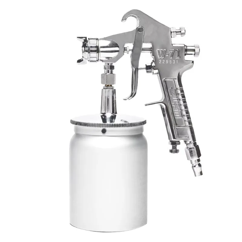 

Durable 1-1.8mm Automotive Siphon Feed Air Sprayer Air Blower Paint Nozzle Spray Gun for Painting Furniture
