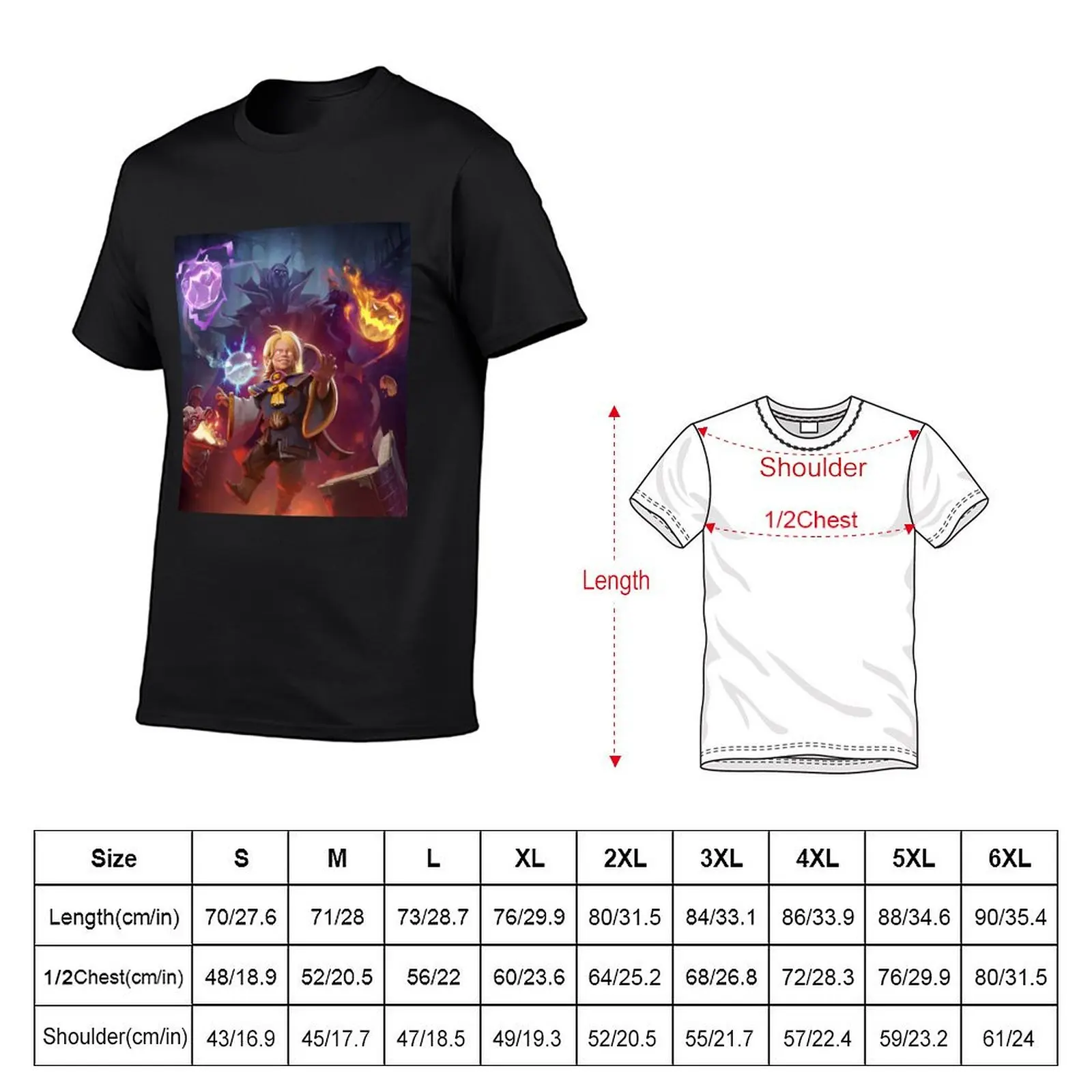 Dota 2 Baby Invoker Art T-Shirt boys animal print summer clothes blacks clothes for men