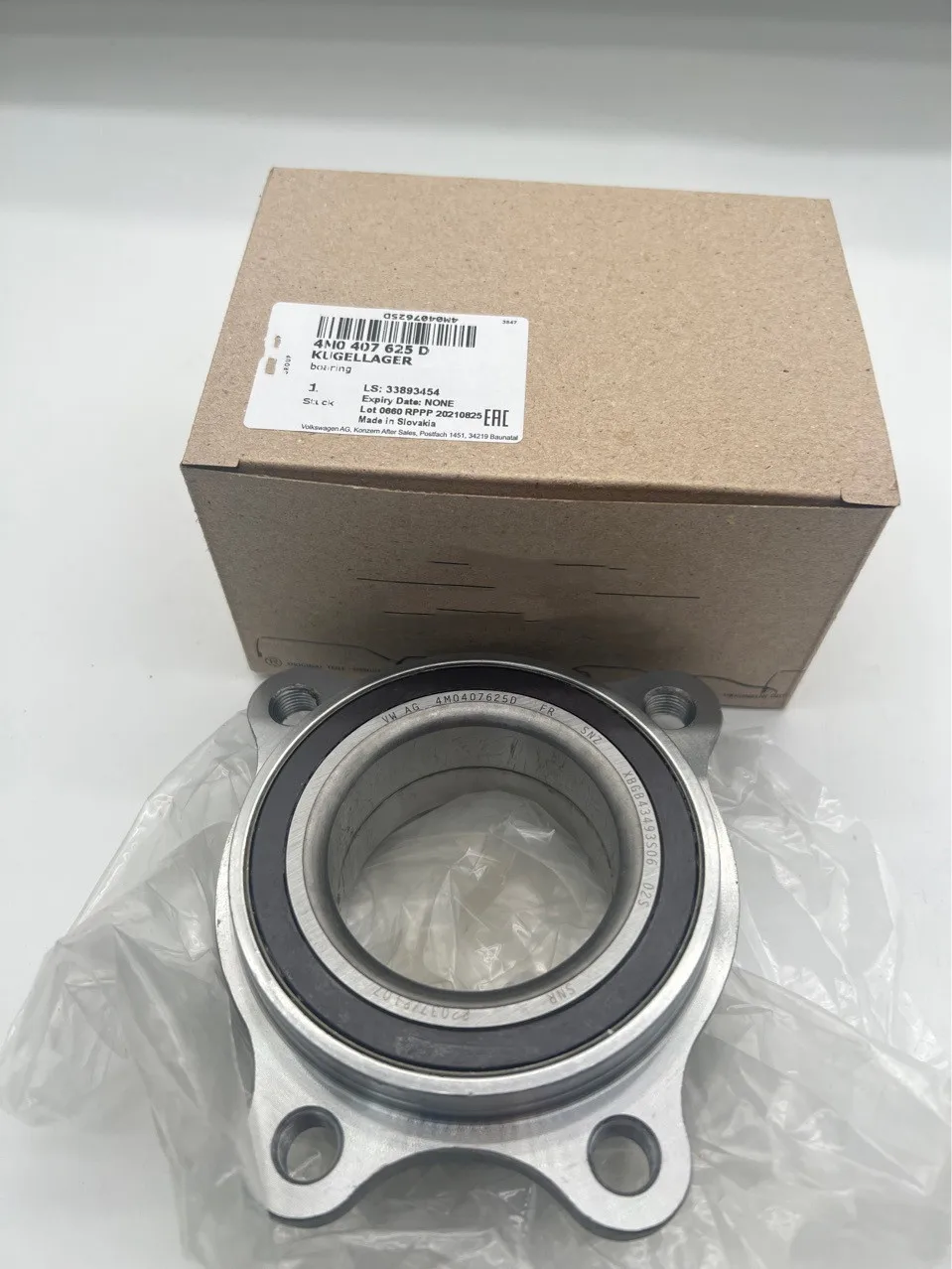 Genuine OEM Wheel Hub With Bearing 4M0407625C 4M0407625D 4M0407625E ATC GTC GTE For Volkswagen VW 3.0 TDI Audi Q7