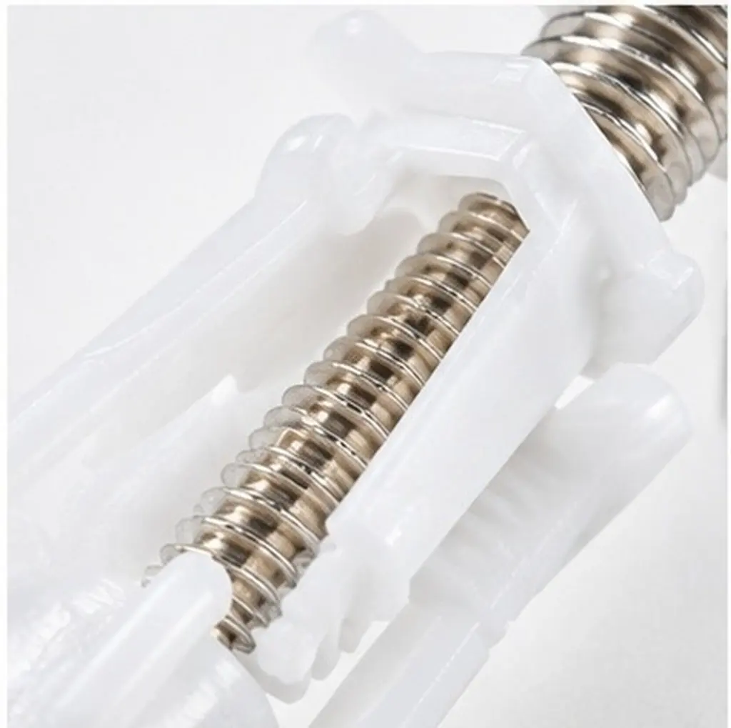 4Pcs High Strength Toilet Seat Fixing Screws Stainless Steel Shaft Rubber End Caps for Reliable Long Term Toilet Lid Mounting