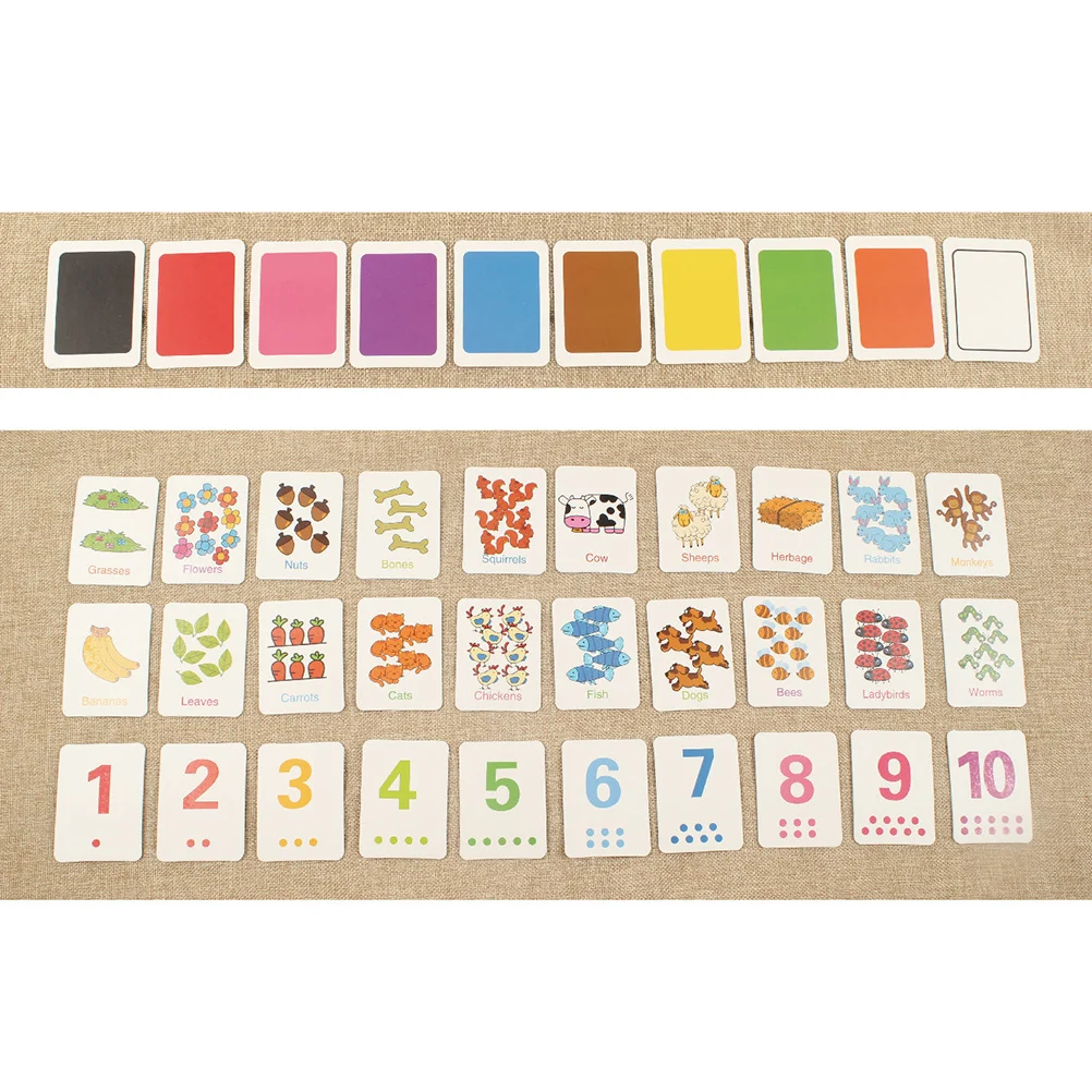 

1Set Animal Cognition Puzzle Creative Fun Educational Board Durable Cognitive Learning Activity for Early Childhood