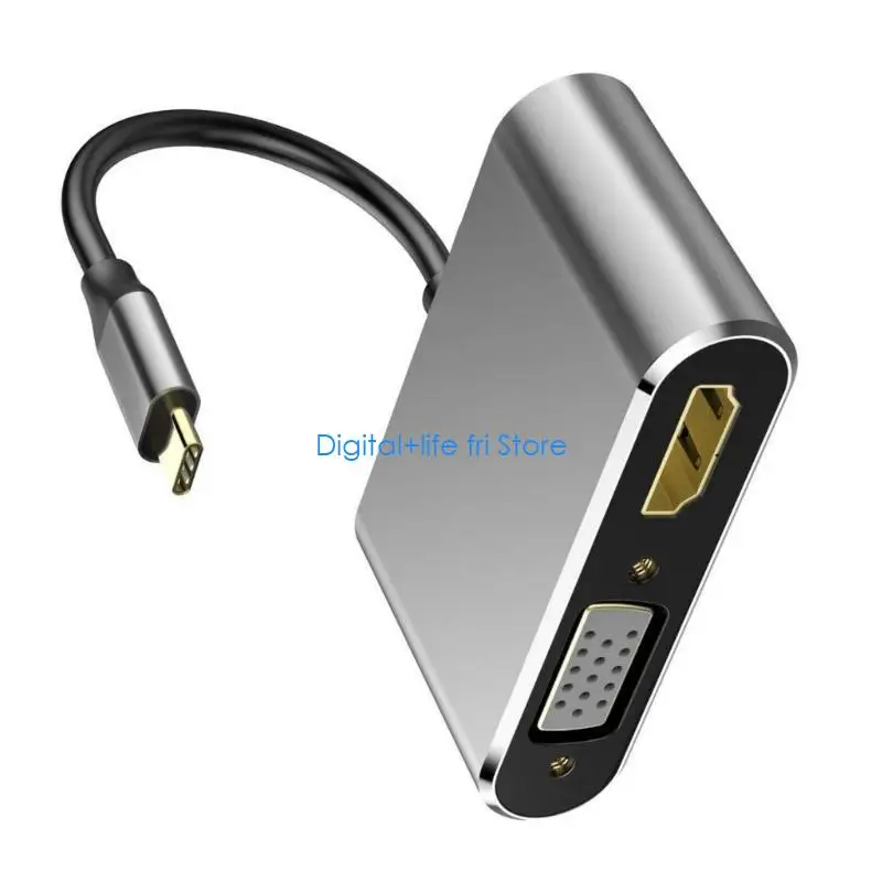 

E06D Multiple Port USB C Docking Station Supports 4K and Fast Charging for Connect