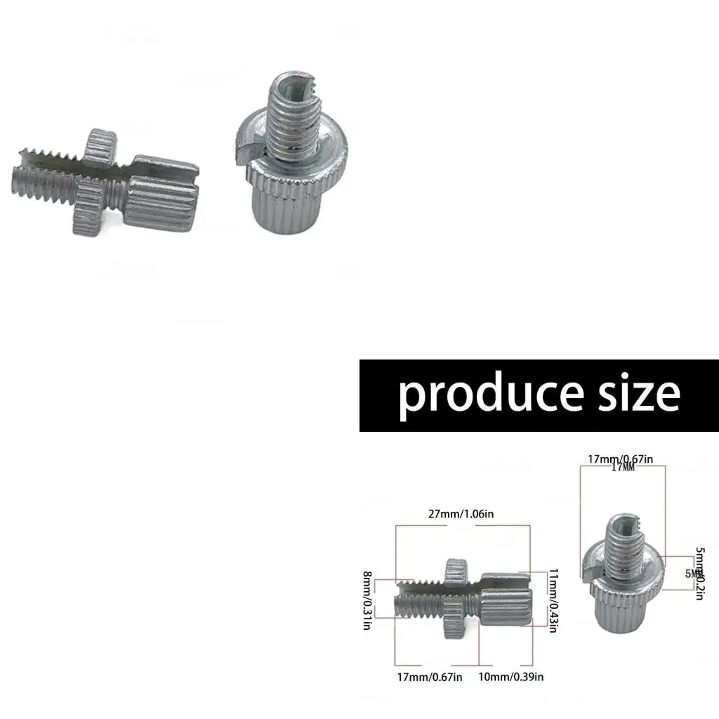 Heavy Duty 8Mm Clutch Cable Tension Regulator Adjuster Screw Tightener For Motorcycles Scooter And ATVs Electric Bike