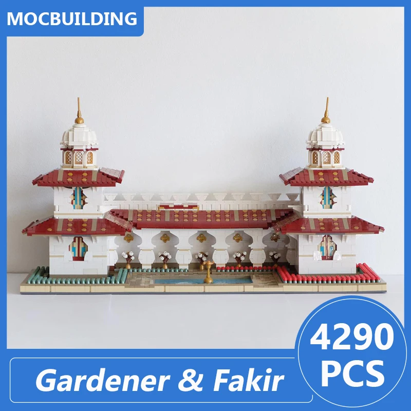 Gardener and the Fakir Model Moc Building Blocks Diy Assemble Bricks Architecture Educational Creative Xmas Toys Gifts 4290PCS