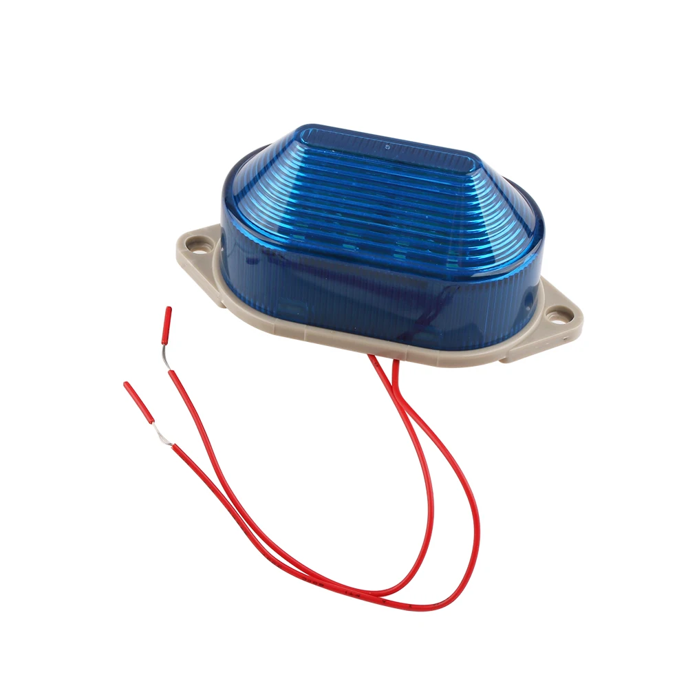 LED-3051 스트로브 신호 경고등 12V 24V 220V 표시 등 LED 램프 작은 깜박이는 빛 보안 경보