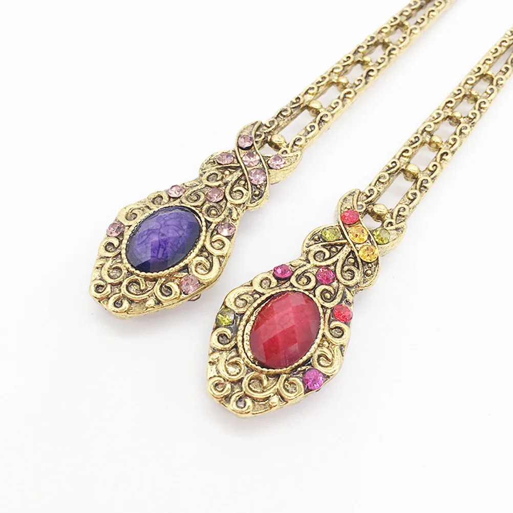 

5 Pcs Vintage Hair Accessories Ladies Clips Retro Hairpins Forks Classical Women Sticks