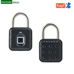 Tuya-電子指紋ロック,デジタル荷物ロック,減圧おもちゃ,一時的なパスワード,Bluetooth,ip67