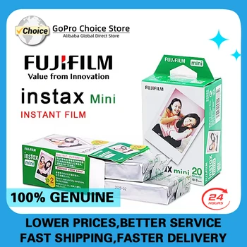 FUJIFILM-Feuilles de film d'urée pour appareils photo Instax Mini Series, imprimantes photo mobiles, 10 feuilles, 20 feuilles, 30 feuilles, 40/60 feuilles