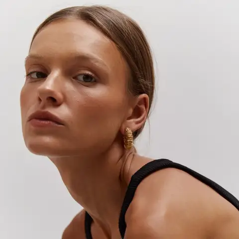 10 best sales c-formade örhängen - №8