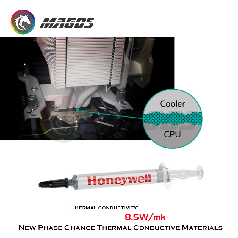 Honeywell แผ่นซิลิโคน PTM7950SP ความร้อนคอมพิวเตอร์โน้ตบุ๊กกราฟิกการ์ดซีพียูแผงระบายความร้อนซิลิโคนนำไฟฟ้า