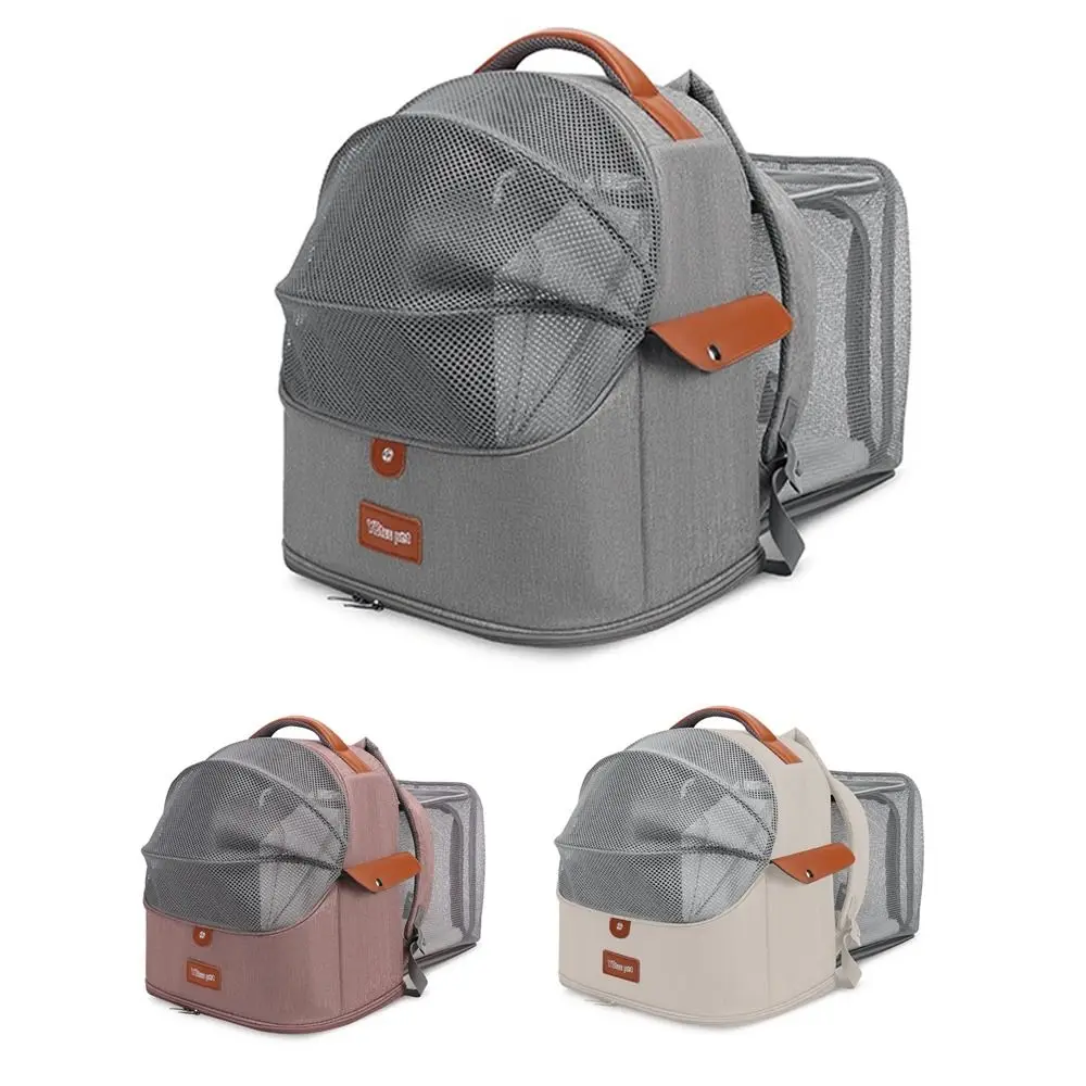 Expandable Pet Cat Backpack Portable Large Capacity Cat Carrier Bag Space Capsule Foldable Travel Transport Bag Small Dog