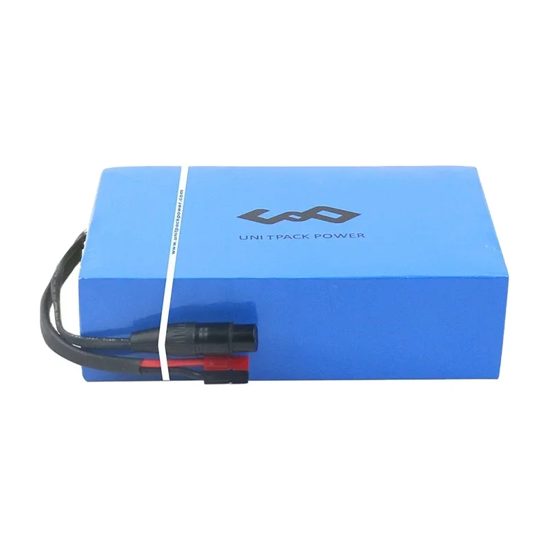 PVC Pack 60V 25AH Lithium Battery Pack 50A BMS For 1000w 1500w 2000w Scooters Battery For Bicycle Motor