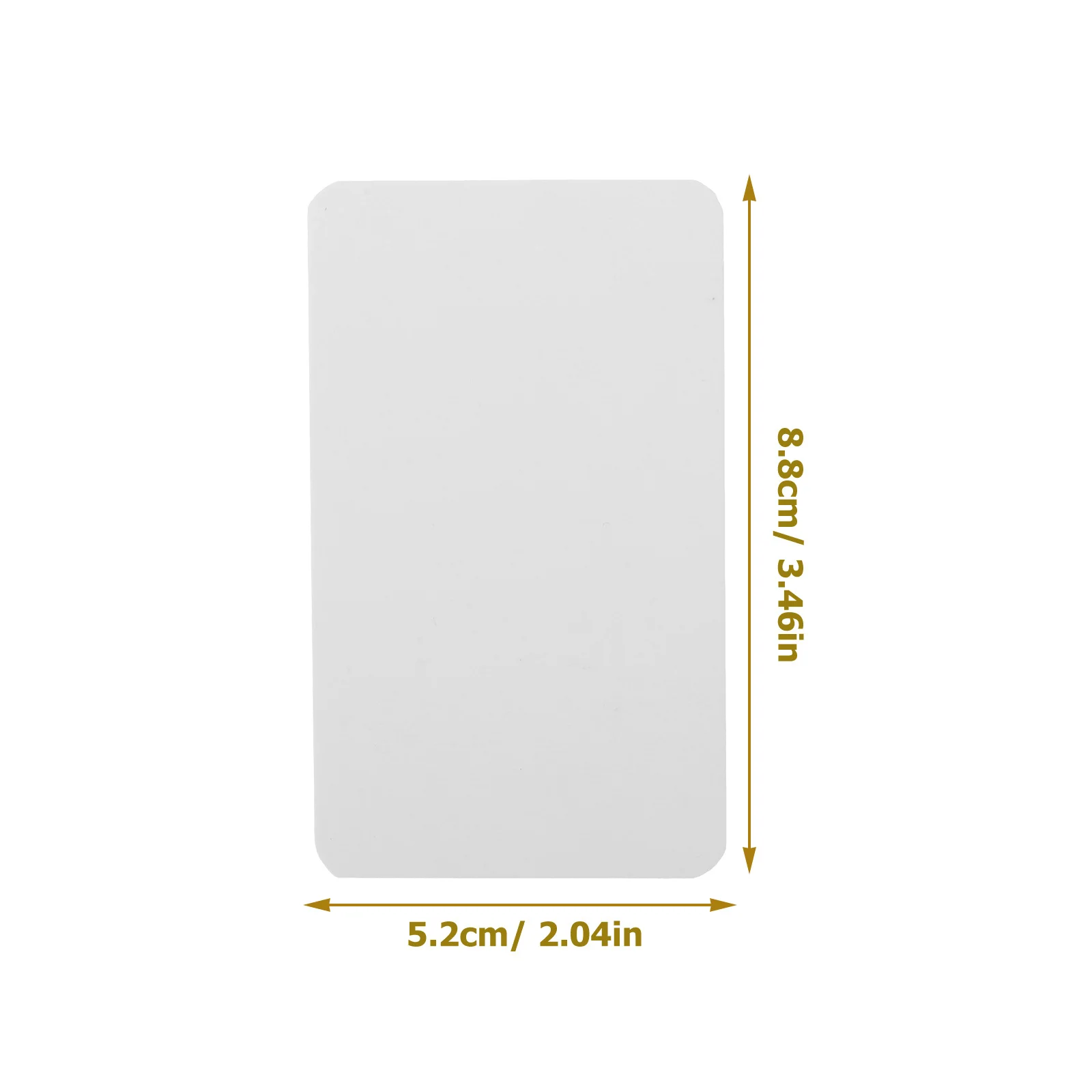 100Pcs Blank Cards Bulk Small Paper Flash Cards for Notes Word Dictation DIY Journaling Craft Projects Home Study Organization