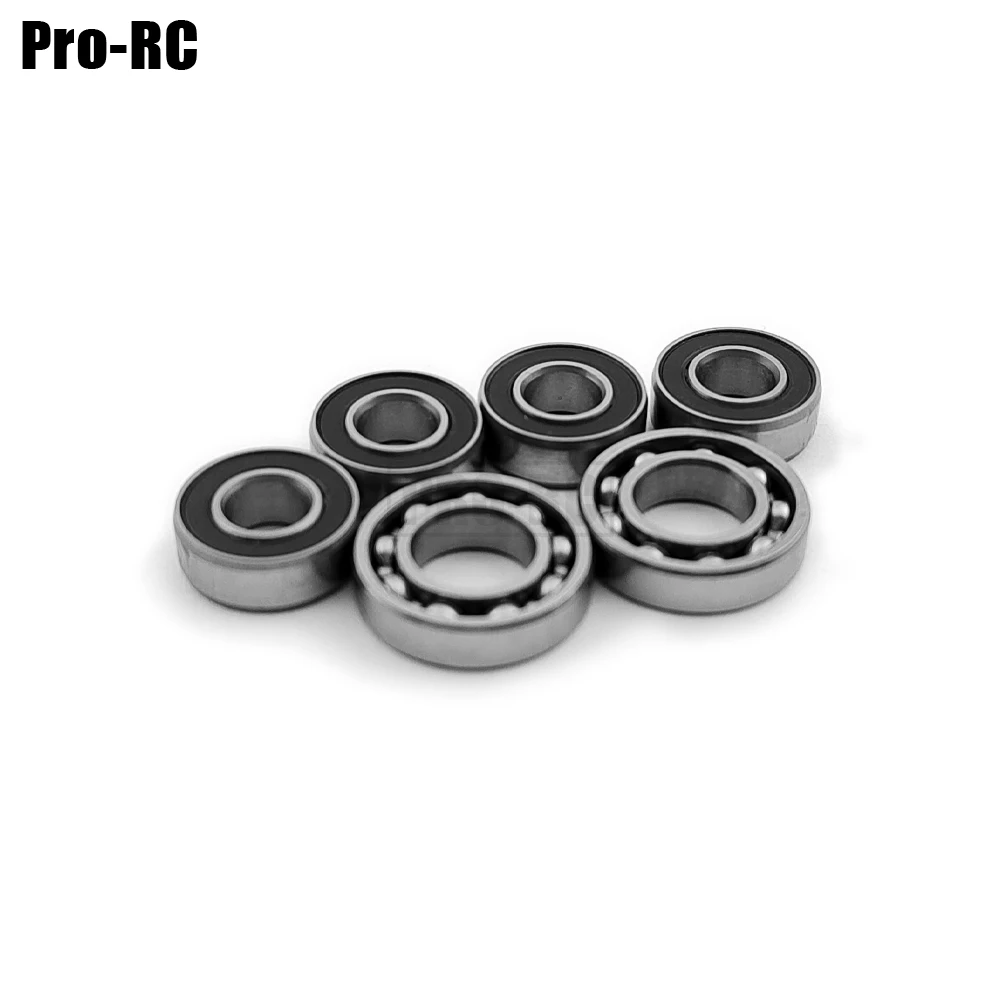 AR45 Straight Axle Rear Only Ball Bearings Kit 6Pcs for Axial 1/10 SCX10 III JEEP Rc Crawler Car Upgrade Parts