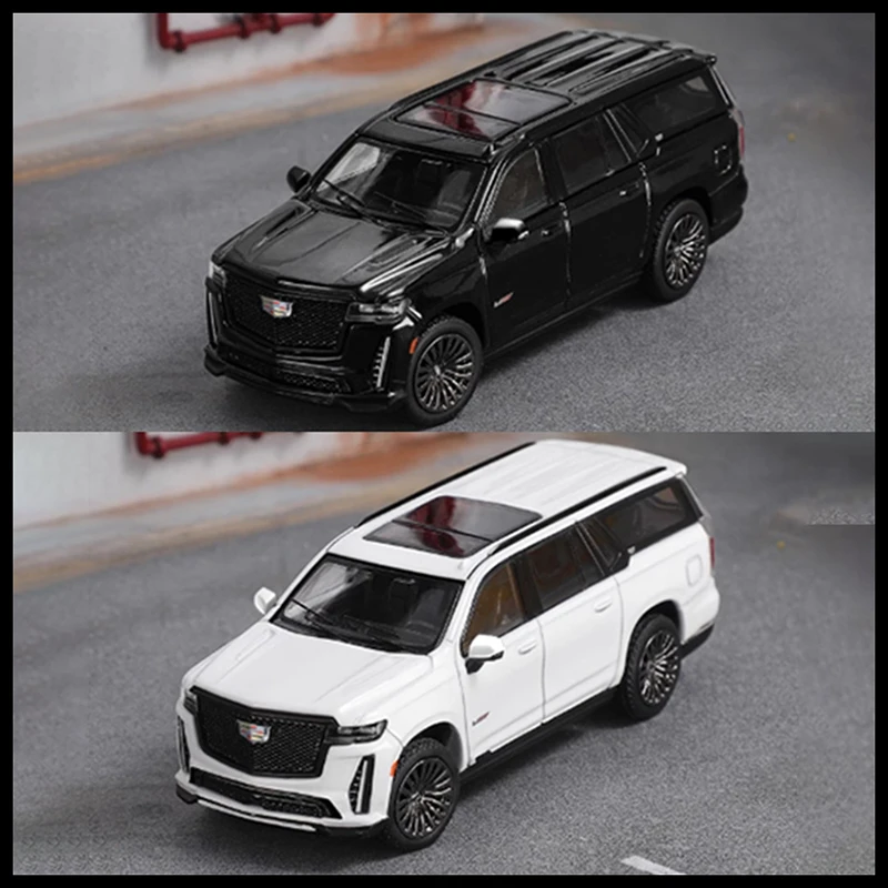 SHADOW Pro Diecast 1:64 Scale Escalade ESV 2023 Alloy Car Model Ornament Souvenir Display Collection Hobby Gift