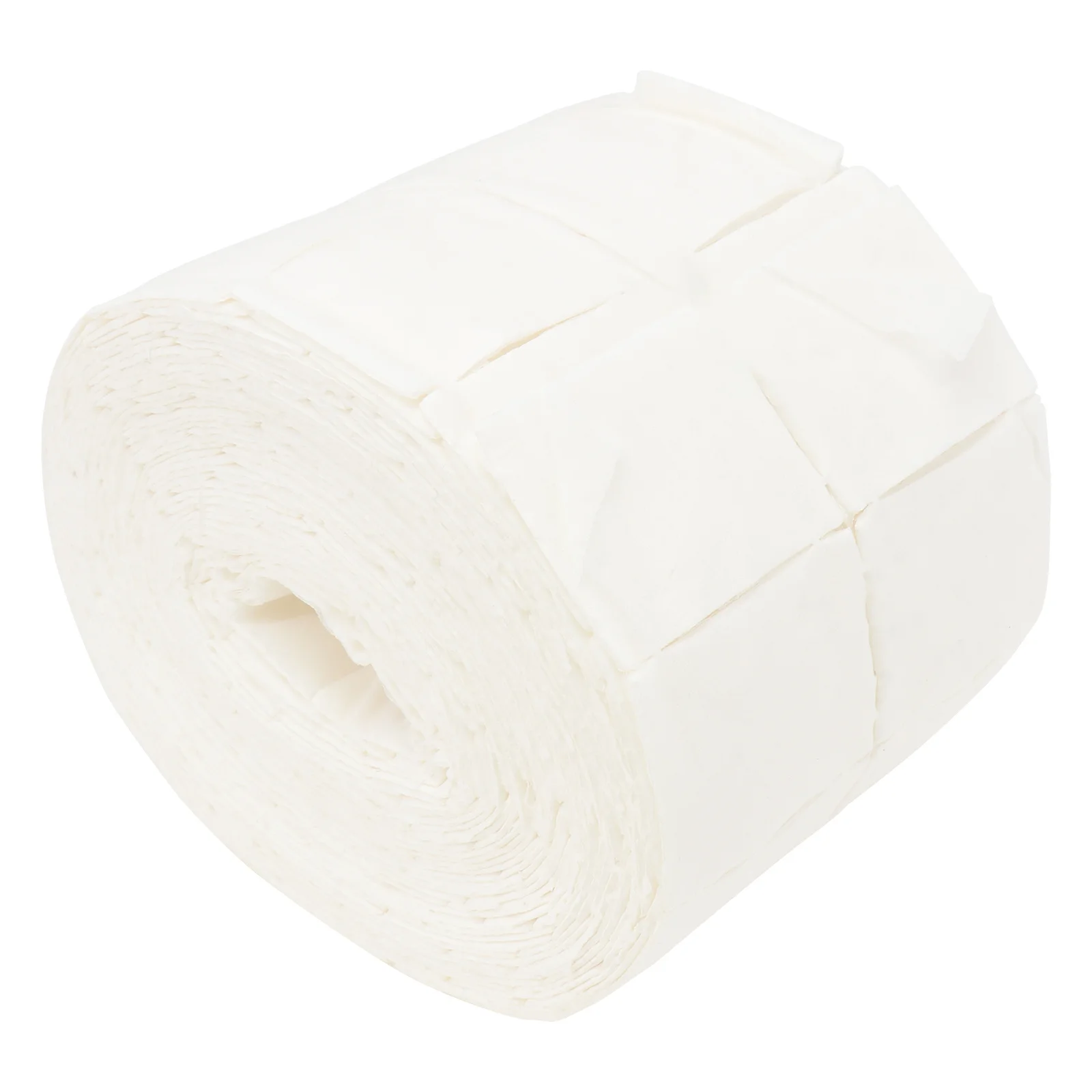 500 pçs toalhetes de algodão descartáveis removedor de esmalte almofadas para remoção de gel tecido de limpeza de unhas leve para uso em salão de beleza em casa