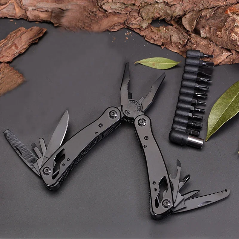 Multi-function Folding High-quality Multi-purpose Multi-scenario Use Survival Knife Stainless Steel Durable Camping Pliers