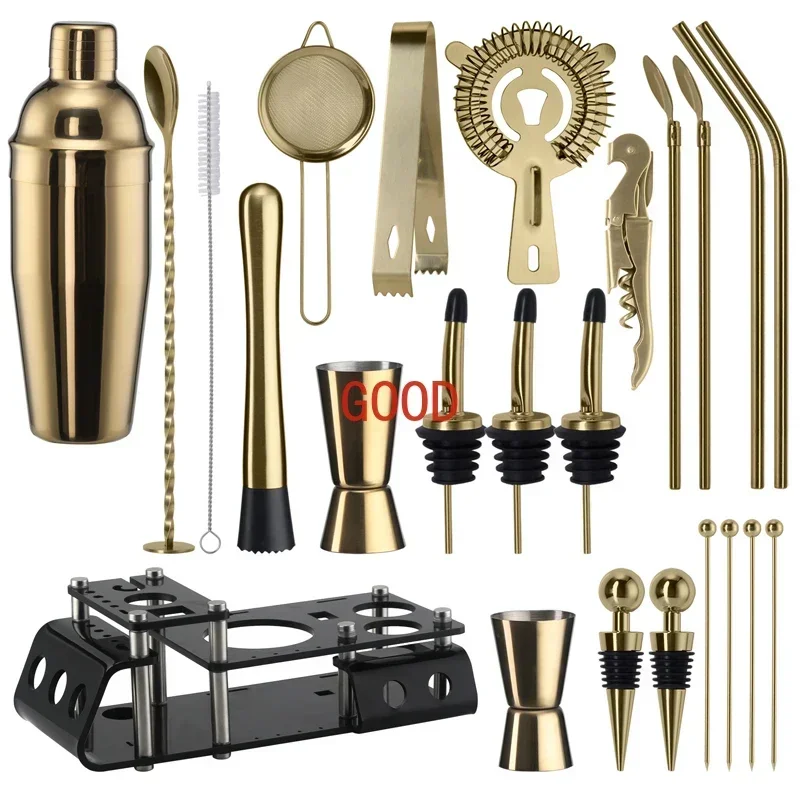 Набор барных инструментов для бармена Daquan Snow Pot Shaker