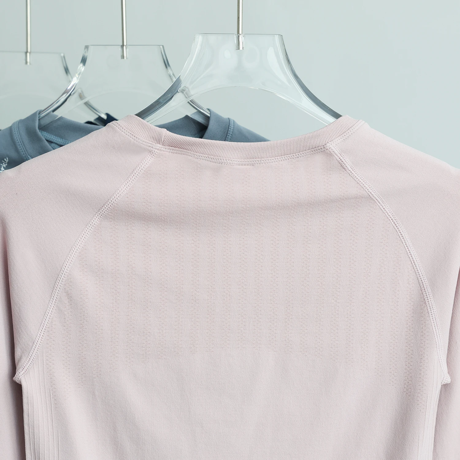 Damen Outdoor-Sportshirt Yoga-Bekleidung Fitness-T-Shirt Lauf-Workout-Oberteil T-Shirt Damen-Sportbekleidung Trainingskleidung Fitnessstudio-Kleidung – Detail 5