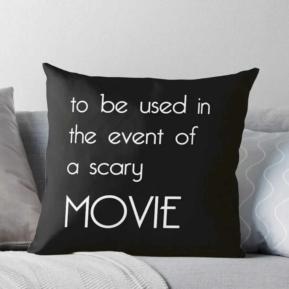 

Scary Movie Cushion Throw Pillow Embroidered Cushion Cover New year Sofa Cushions Covers Pillow