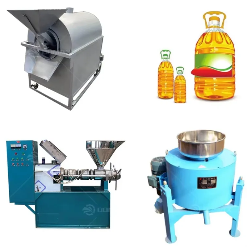 Machine d'extraction d'huile végétale personnalisée à haute efficacité et de haute qualité, ligne de production d'huile de tournesol comestible en circuit fermé