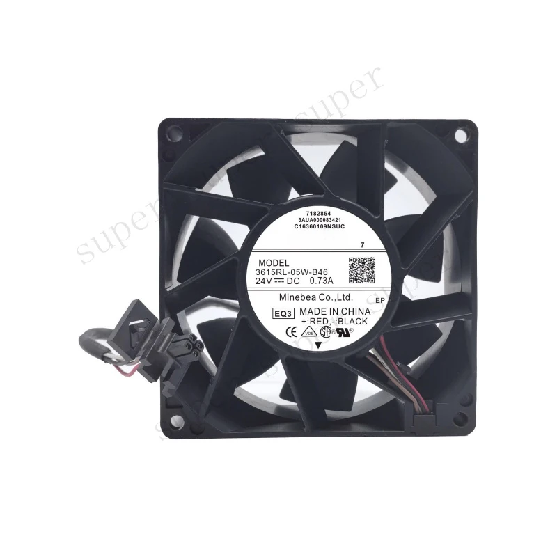 

Вентилятор для преобразователя частоты S+ 1 шт. NMB 3615RL-05W-B46 24V 0.73A 9038 ABBACS880
