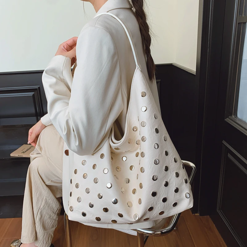 

Elegant Women Leather Luxury Fashion Tote Bag Designer Shoulder Handbag For Chic Urban Daily Wear