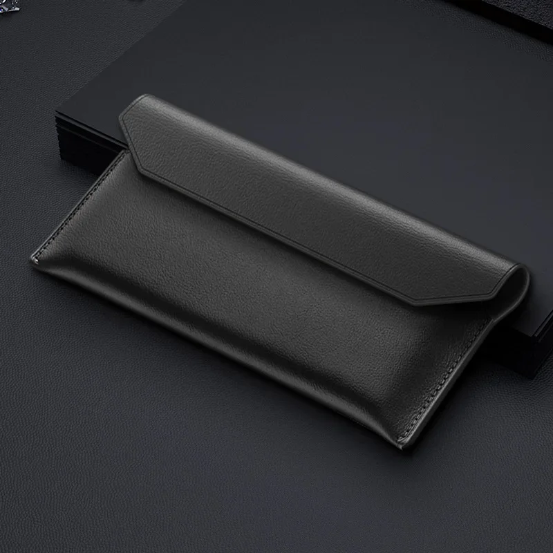 Imagem -05 - Capa de Couro Genuína para Vivo Envelope Magnético Flip Bolsa para Celular Capa de Bolsa x Fold Pro Xfoldable