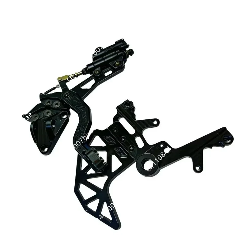 Rear Foot Brake Assembly With Dual Caliper Bracket Hydraulic System Brake Pump For UltraBee E‑Dirt Bike Replacement Upgrade