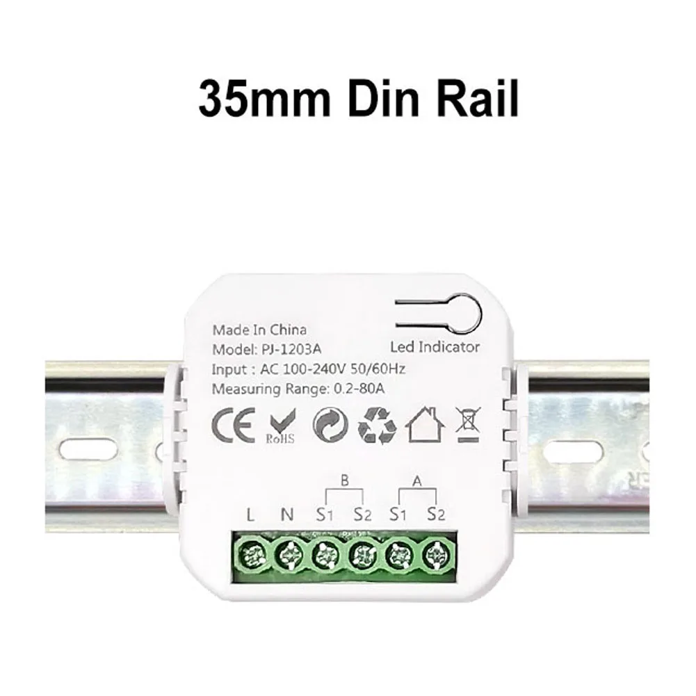 تويا زيجبي مفتاح الطاقة الجهد الحالي متر في الوقت الحقيقي إحصاءات الطاقة إجمالي استهلاك الطاقة الاستعلام مقياس الطاقة #3