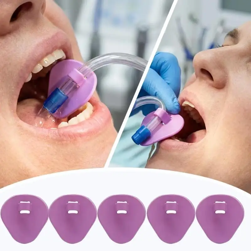 1 Piece 10 Pieces 50 Pieces Autoclavable Dental Suction Tube Holder Oral Care Tool Saliva Outlet Hve Tube Locator